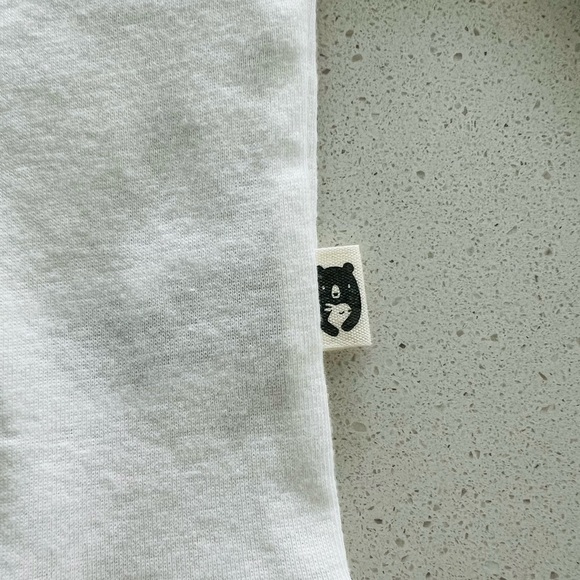 Rabbit + Bear Organic Pajamas 2 Piece Set Mommy is my Jam NWT - Picture 8 of 10